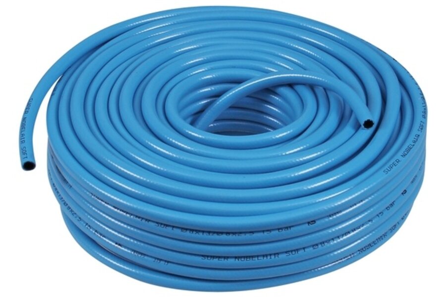 Luchtslang NobelAir blue soft 12,7x19mm hele rol (50 meter)