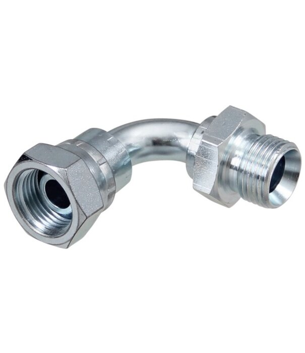 Bocht 1/2" BSP - 1/2" BSP wartelmoer 90°