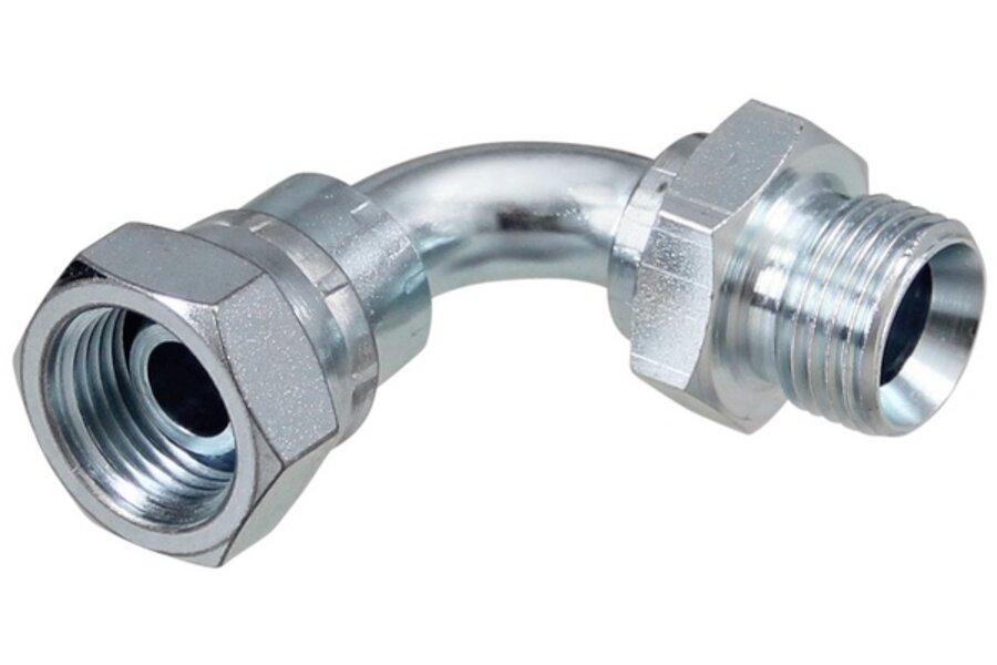 Bocht 1/2" BSP - 1/2" BSP wartelmoer 90°