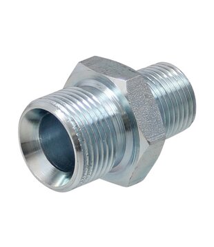 Verloopnippel 3/4" BSPT - 1" BSP