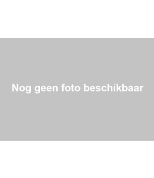 Messing vernikkelde koppeling 3/8" uitwendig - 1/2" uitwendig