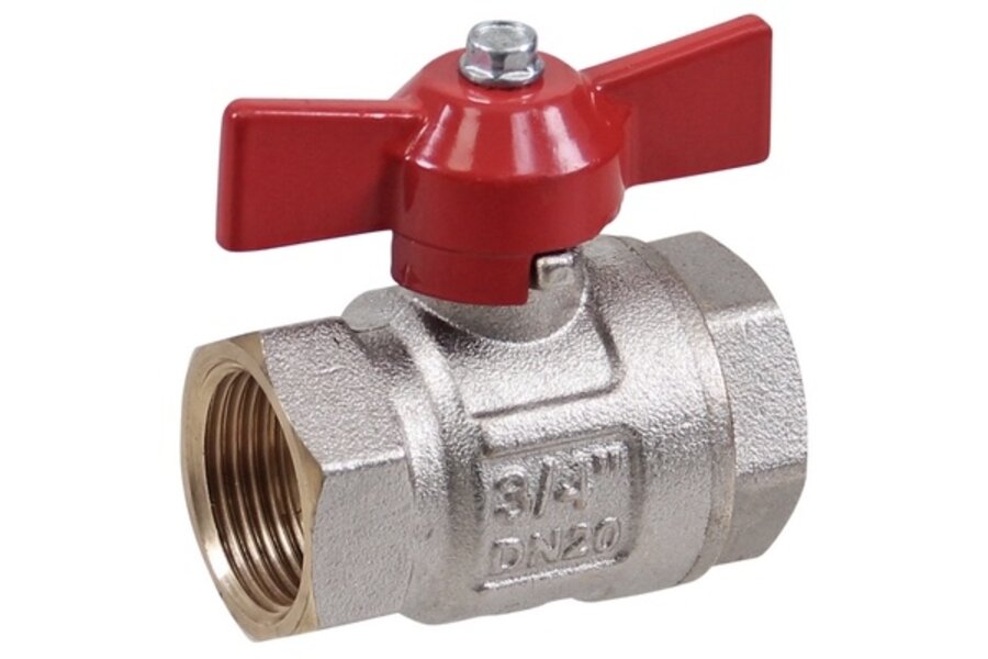 Vleugelkogelkraan 3/8" inwendig