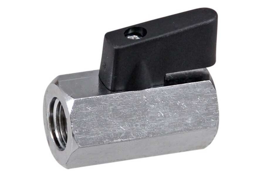 Kogelkraan mini 3/8" inwendig