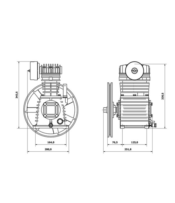Chinook Shamal K11 compressorpomp