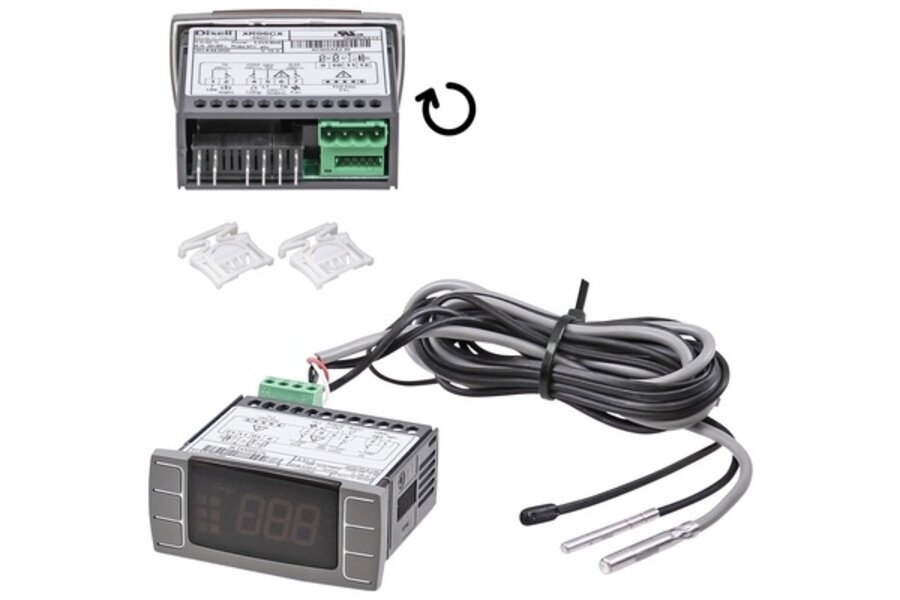 2901370180 Temperatuurdisplay t.b.v. ADQ koeldroger -  incl. 3 sensoren (temp./ventilator/koelcom.)