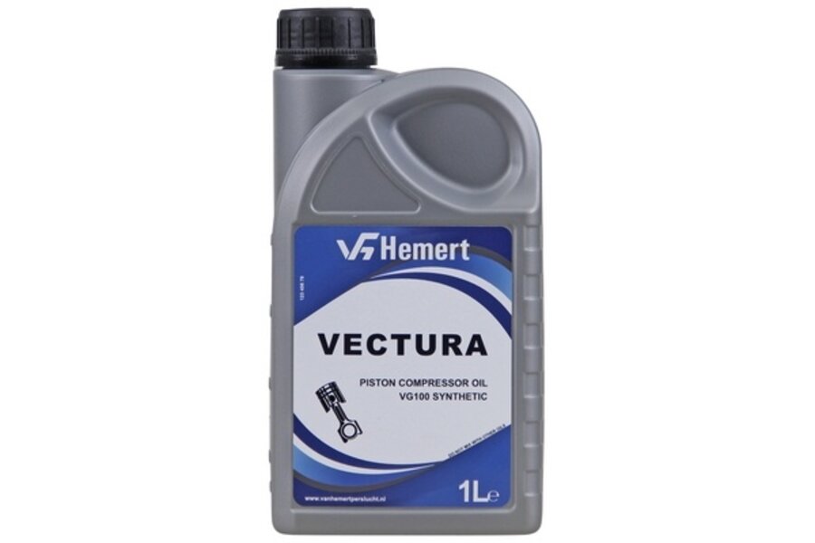 Zuigercompressorolie Vectura synthetisch VG100 (1 ltr)