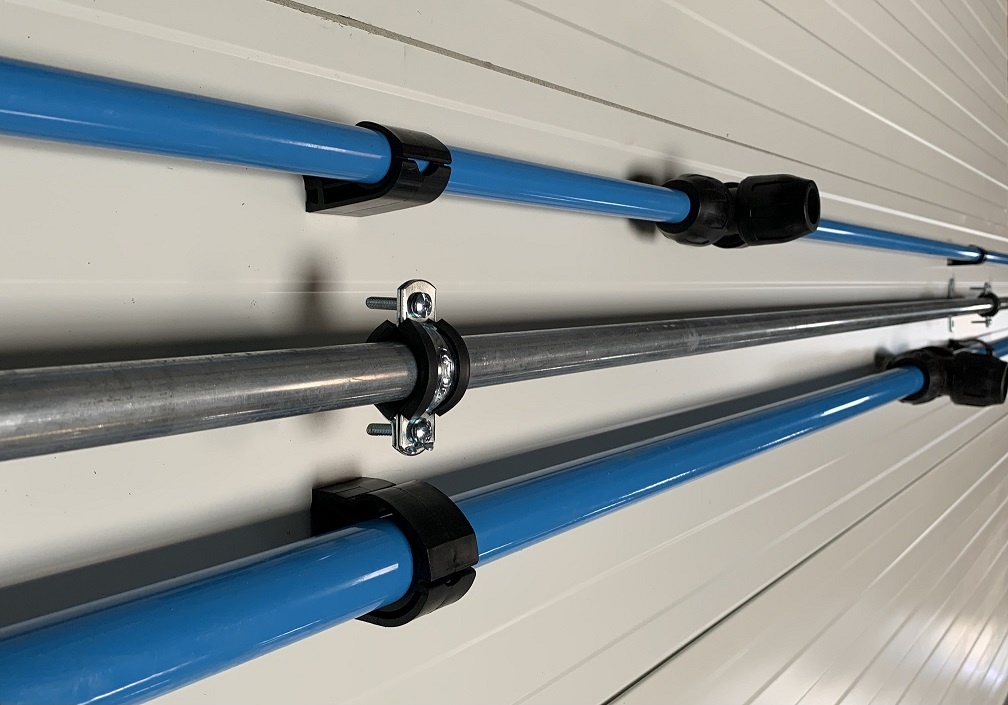 Perslucht leidingsysteem