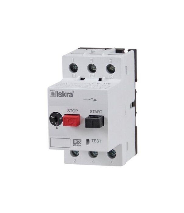 Motorbeveiligingsschakelaar excl. behuizing 4.0-6.3A (MS25-6,3)