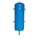 Persluchtketel verticaal 270 liter blauw 11 bar