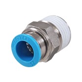 Push-in koppeling 14mm - 1/2" uitwendig