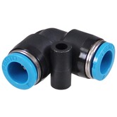 Push-in koppeling 90° - 6mm