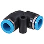 Push-in koppeling 90° - 6mm