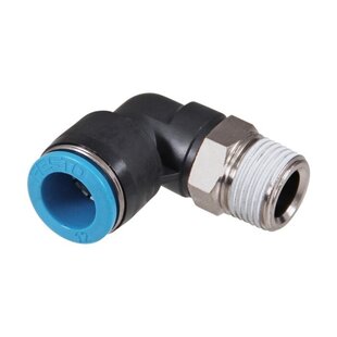 Festo  Push in Koppeling 90° met schroefdraad