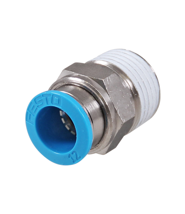 Push-in koppeling 10mm - 1/4" uitwendig