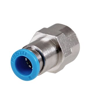Push-in koppeling 8mm - 3/8" inwendig