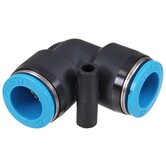 Push-in koppeling 90° - 4mm