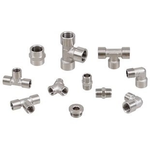 Messing vernikkelde koppeling