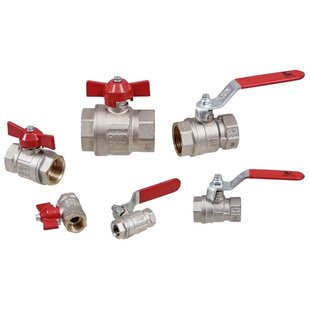 Kogelkranen en afsluiters