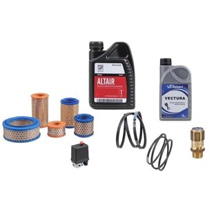 Zuigercompressor onderdelen