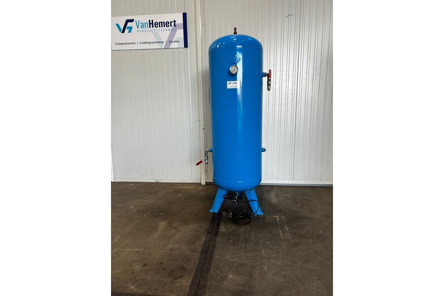 Gebruikte persluchtketel verticaal 270 liter | 11 bar | Blauw