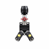 Muurplaat compleet met Veiligheidssnelkoppeling Orion Prevost