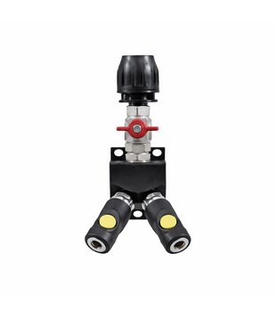 Muurplaat compleet met Veiligheidssnelkoppeling Orion Prevost