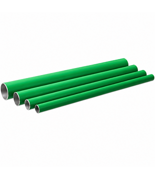 AirCom Groen aluminium leiding 25mm - 6 mtr