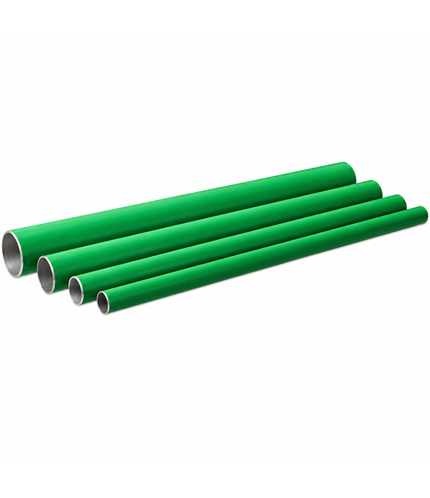 AirCom Groen aluminium leiding 25mm - 6 mtr