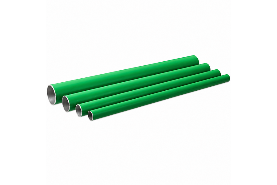 AirCom Groen aluminium leiding 20mm - 6 mtr