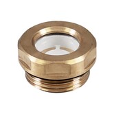 Oliepeilglas messing 1/2"