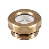 Oliepeilglas messing 3/4"