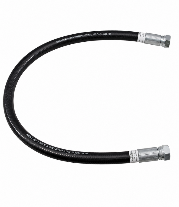 Hogedruk verbindingsslang 1/2" 1,5 mtr