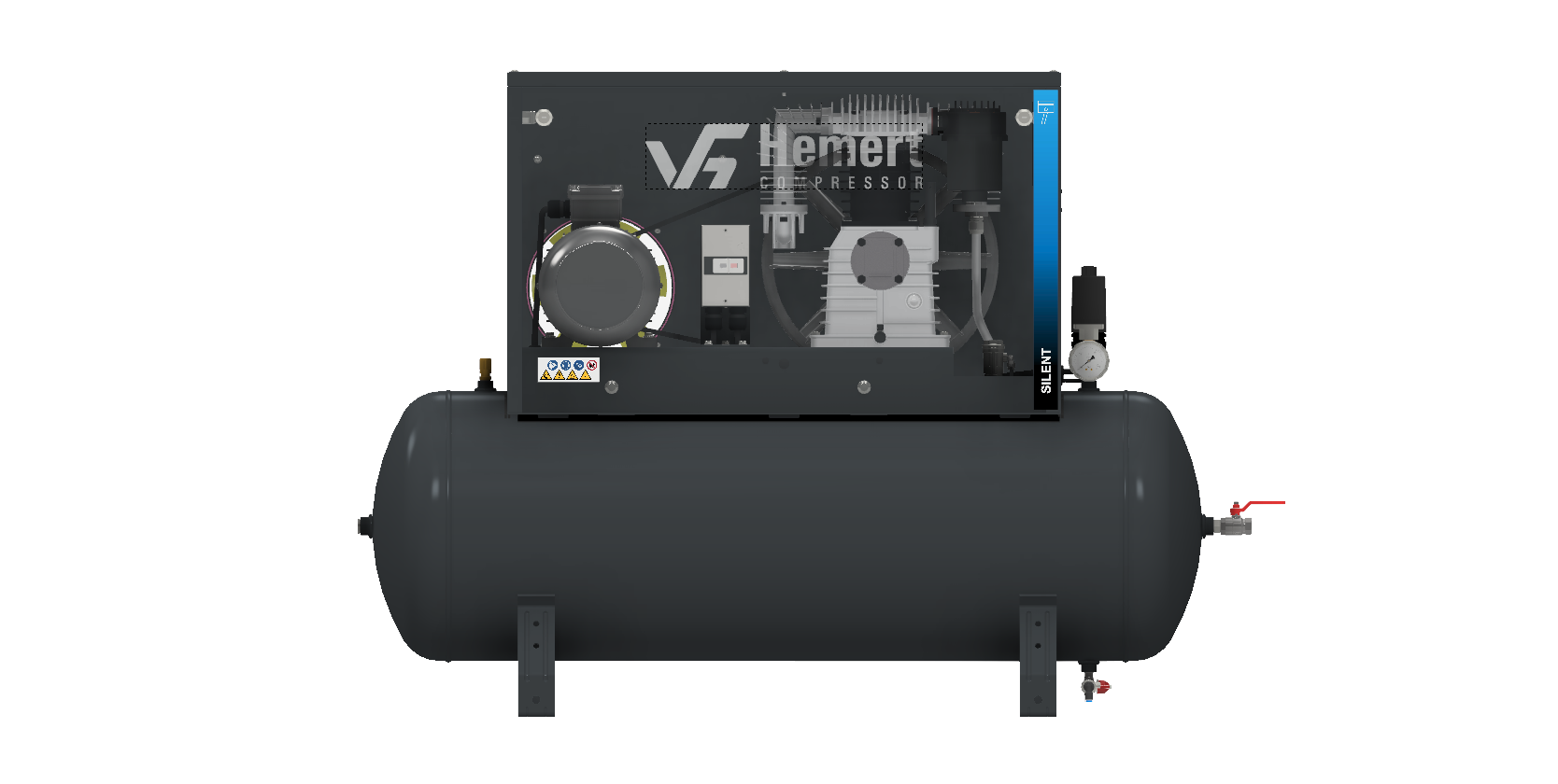 Hemert HST Silent zuigercompressor