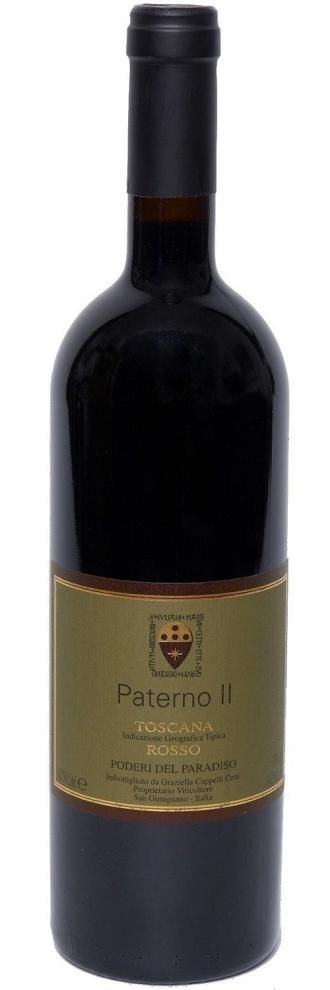 Paradiso - 2015 Vino Rosso IGT Toscana 'Paterno II'