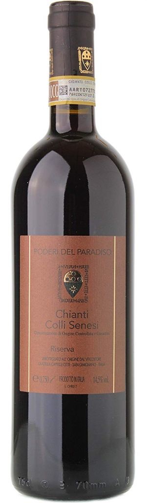 Paradiso - 2014 Chianti Colli Senesi DOCG 'Riserva'