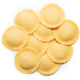 Huisgemaakte ravioli's - Cappellacci scampi