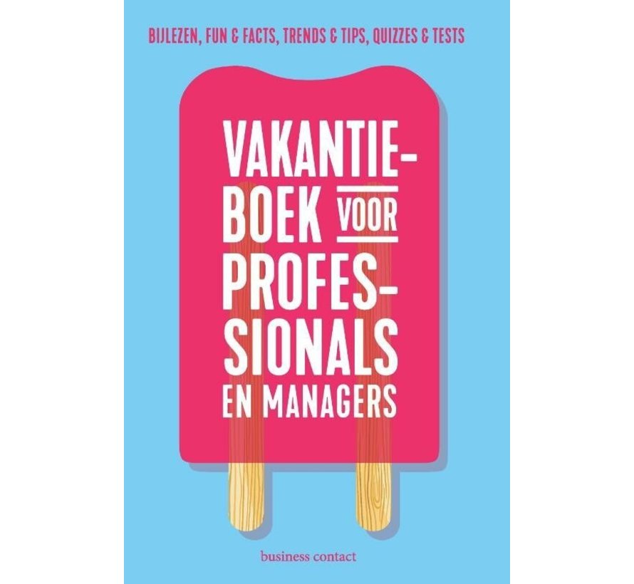 Vakantieboek voor professionals en managers
