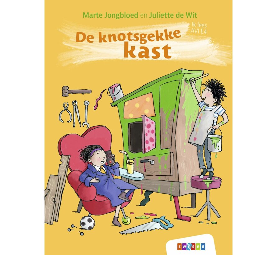 Ik lees AVI - De knotsgekke kast