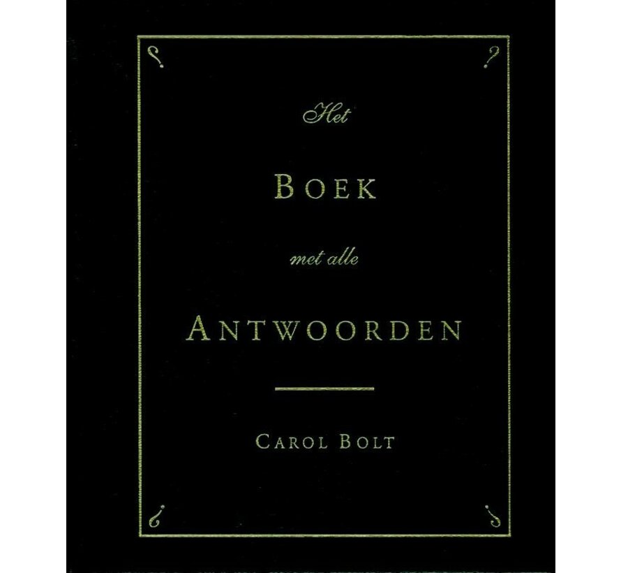 Het boek met alle antwoorden - mini