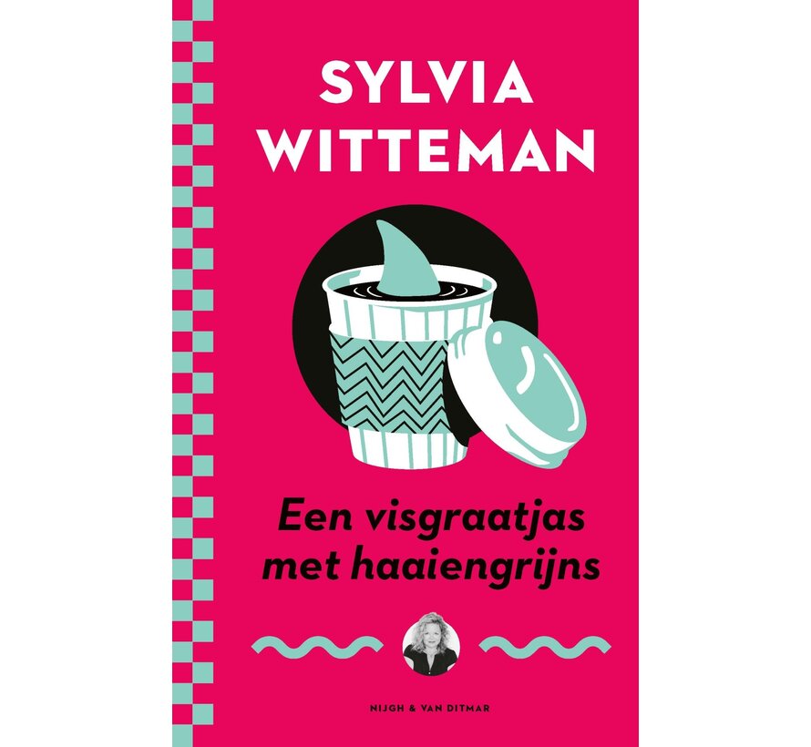 Visgraatjas met haaiengrijns