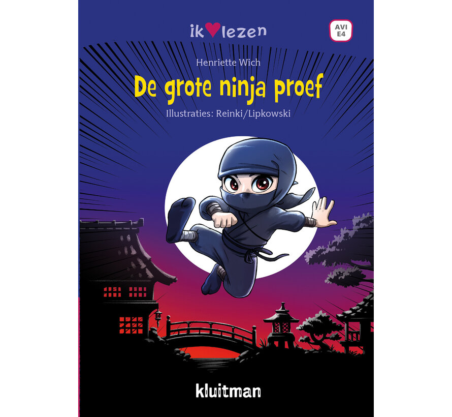 Ik hou van lezen - De grote ninja-proef