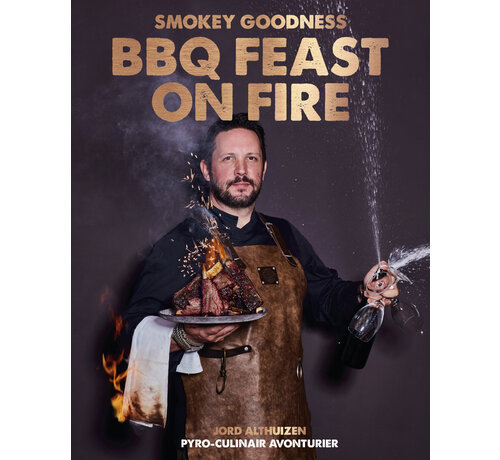 Smokey goodness - BBQ feast on fire