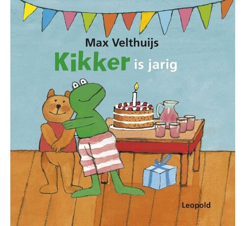 Kikker kartonboekjes - Kikker is jarig