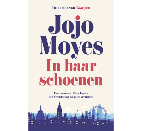 In haar schoenen