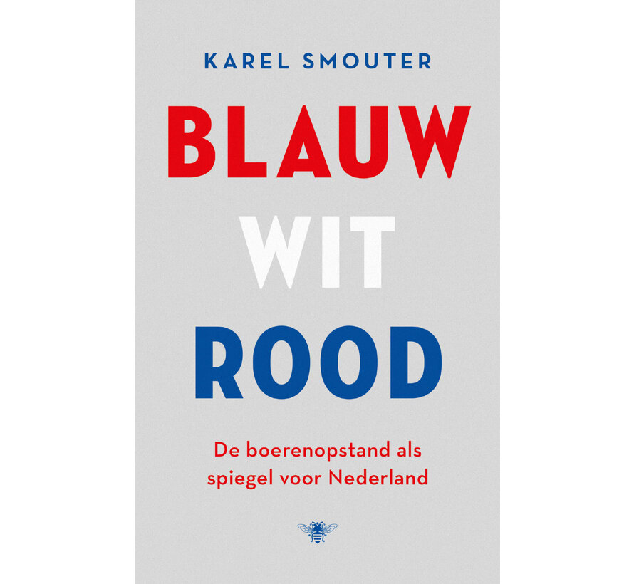 Blauw wit rood