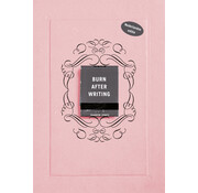 Nieuw binnen Burn after writing - Nederlandse editie - Roze