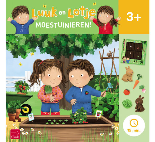 Luuk en Lotje. Moestuinieren!