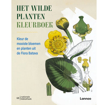 Het wilde planten kleurboek