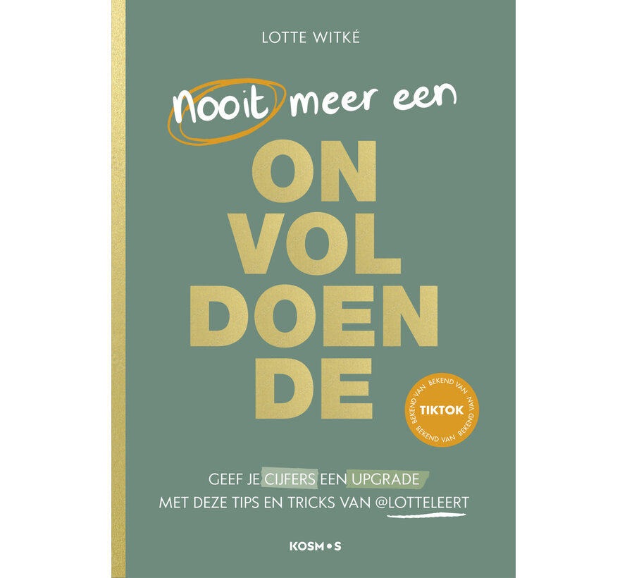 Nooit meer een onvoldoende