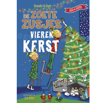 De Zoete Zusjes - De Zoete Zusjes vieren Sinterklaas & Kerst omkeerboek